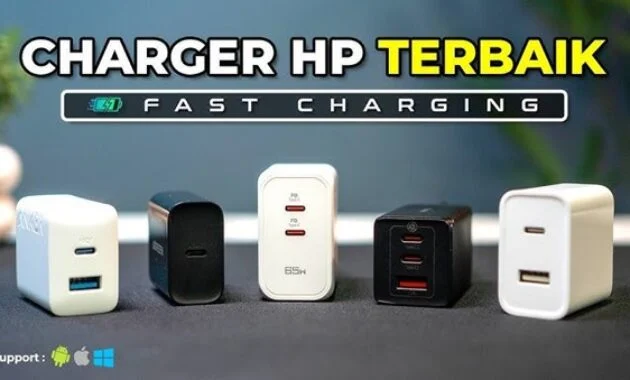 Charger Fast Charging Terbaik 2025: Nggak Cuma Ngebut, Tapi Juga Aman