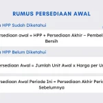Rumus Persediaan Awal, Cara Hitung dan Contoh Soalnya