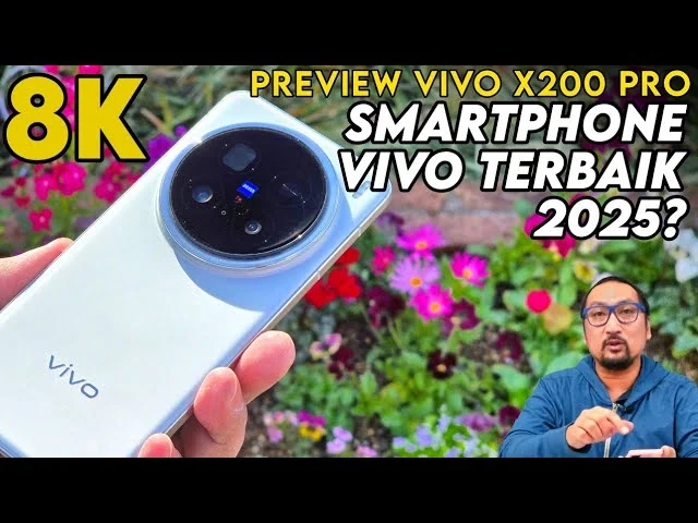 Preview vivo X200 Pro: Tes 8K Smartphone vivo Terbaik 2025? • Jagat Gadget